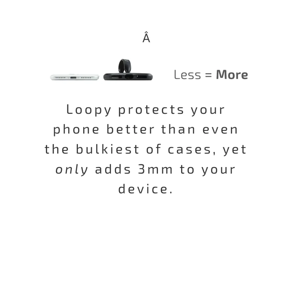 Loopy Google Pixel 3 White/Grey Marble Print Case